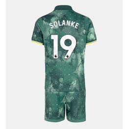 Tottenham Hotspur Dominic Solanke #19 Derde tenue Kids 2024-25 Korte Mouw (+ Korte broeken)